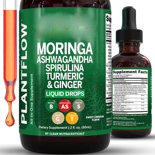 Customization Dietary Supplement Moringa Ashwagandha Drops
