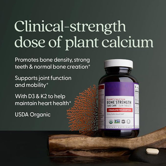 Plant Calcium Dietary Supplement Bone & Teeth Care 60/90/120 Tablets