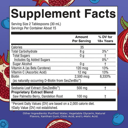 Customization Dietary Liquid Supplements Daily Liquid Hair Formula