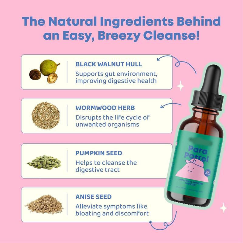 Customization Dietary Supplement Children's cleaning Liquid Drops