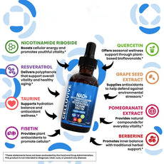 Customization Dietary Supplement NAD+ Taurine vitamin Drops
