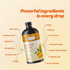 Customization Dietary Liquid Supplements Exotic Soursop Bitters Liquid
