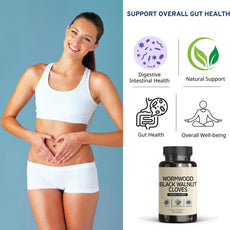 Customization Dietary Supplement Black Walnut Cloves  overall gut health Capsules