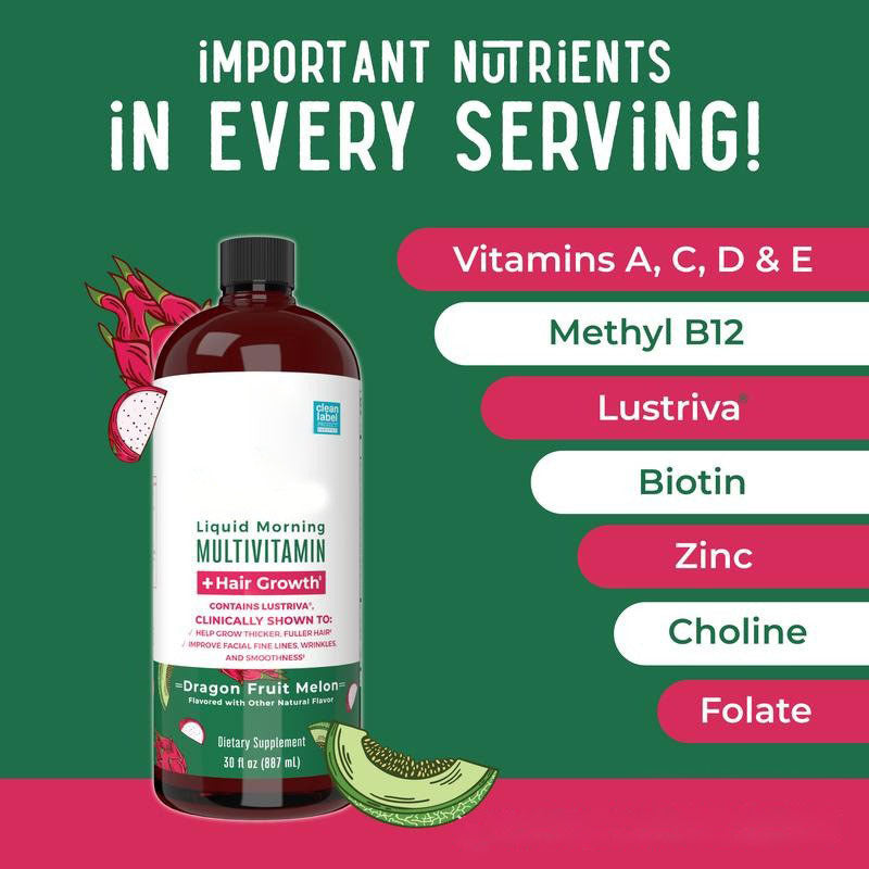 Customization Dietary Liquid Supplements Liquid Morning Multivitamin Hair Growth