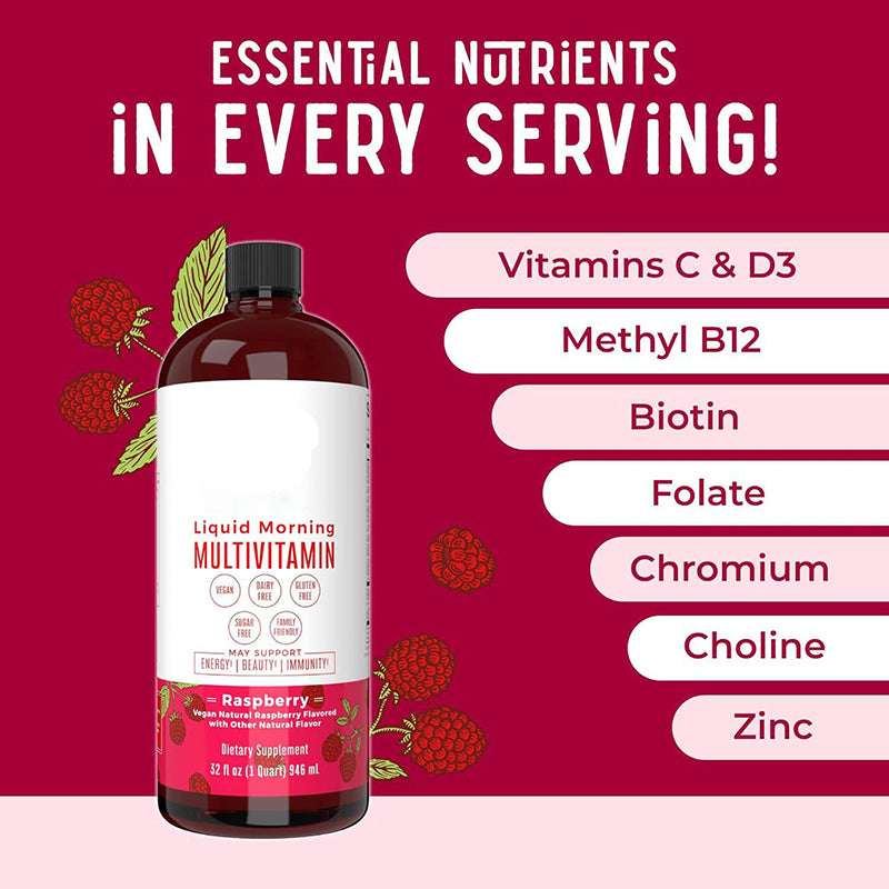 Multivitamin Drops for Boys and Girls Customization Dietary Liquid Supplements
