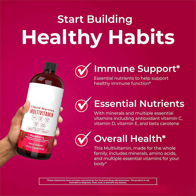 Multivitamin Drops for Boys and Girls Customization Dietary Liquid Supplements