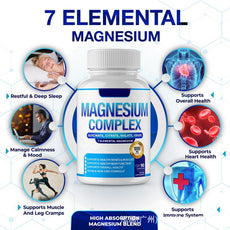 Customization Dietary Supplement Supports muscle relaxation & recovery Magnesium Complex Capsules