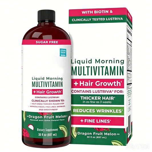 Customization Dietary Liquid Supplements Liquid Morning Multivitamin Hair Growth