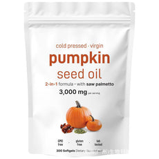 Customization Dietary Supplement Pumpkin seed oil Softgel