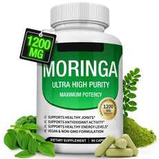 Customization Dietary Supplement Capsules Moringa Leaf Boosts energy & vitality