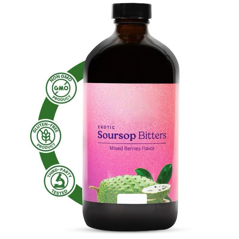 Customization Dietary Liquid Supplements Women's Vitamins Drink Exotic Soursop Bitters Liquid