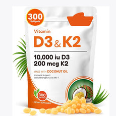 Customization Dietary Supplement Coconut oil Vitamin D3+K2 Softgel