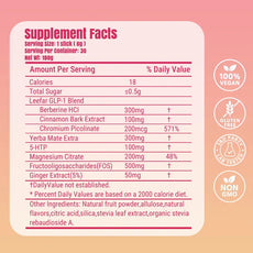 GLP-1 Customization Dietary Supplement Xiaochai Alkali Strawberry Flavor powder
