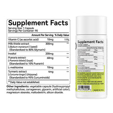 Customization Dietary Supplement Milk Thistle Liver Detox Capsules fat burning
