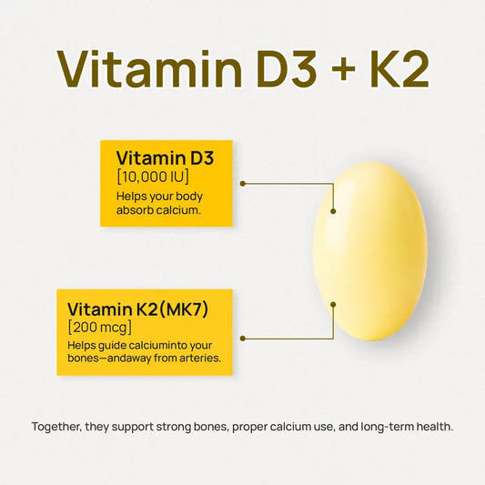 Customization Dietary Supplement Vitamin D3/K2 Coconut Oil Softgel