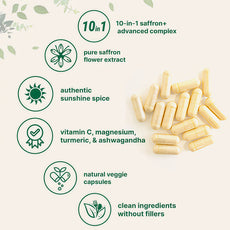 Customization Dietary Supplement Capsules Saffron Extract supports eye health Capsules