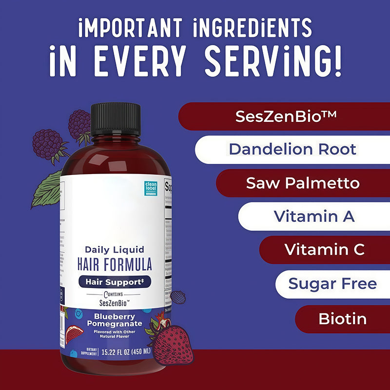 Customization Dietary Liquid Supplements Daily Liquid Hair Formula