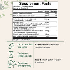 Customization Dietary Supplement Capsules Saffron Extract supports eye health Capsules