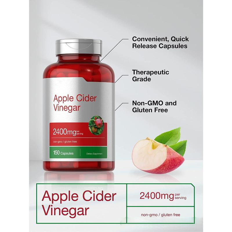 Customization Dietary Supplement Capsules Apple Cider Vinegar Supports healthy digestion & gut health