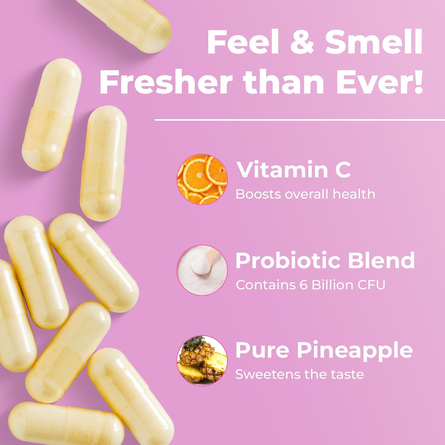 Customization Dietary Supplement Vaginal Health Probiotic Capsules