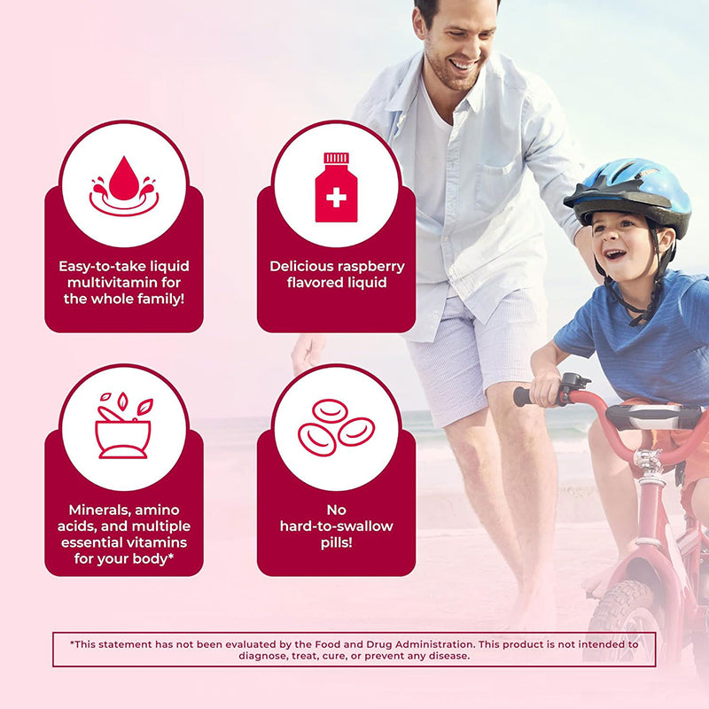 Multivitamin Drops for Boys and Girls Customization Dietary Liquid Supplements