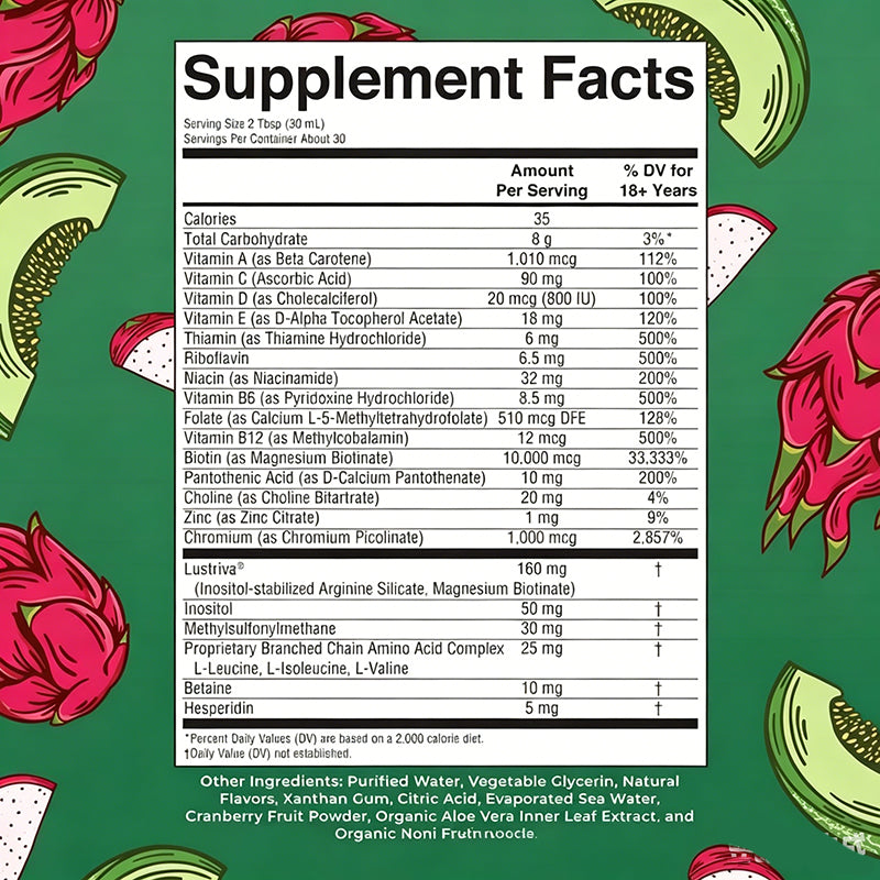 Customization Dietary Liquid Supplements Liquid Morning Multivitamin Hair Growth