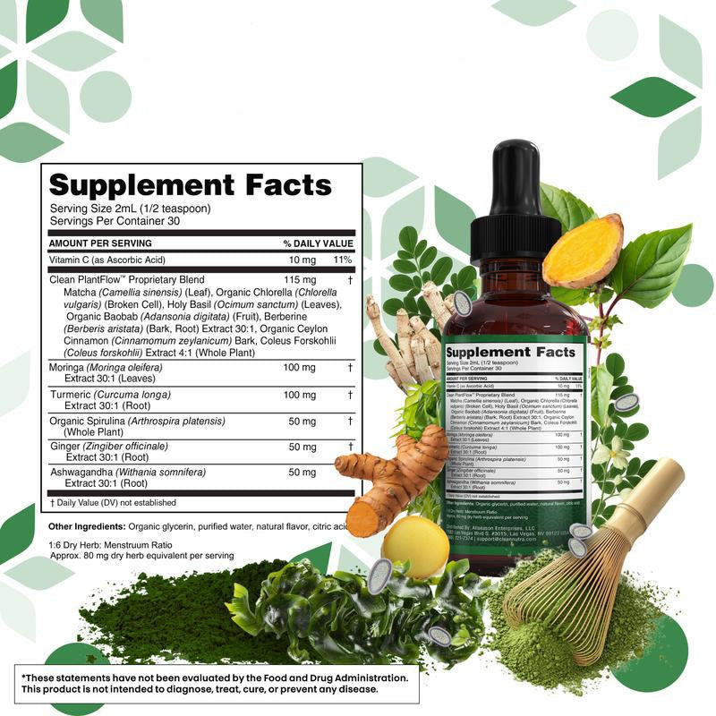 Customization Dietary Supplement  Moringa Ashwagandha Drops