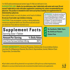 Dietary Supplement Red blood cell core support 60/90/120 Tablets Elemental Iron