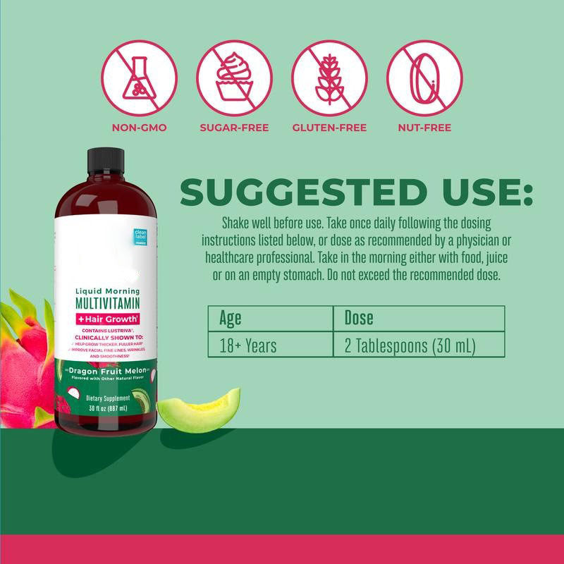 Customization Dietary Liquid Supplements Liquid Morning Multivitamin Hair Growth