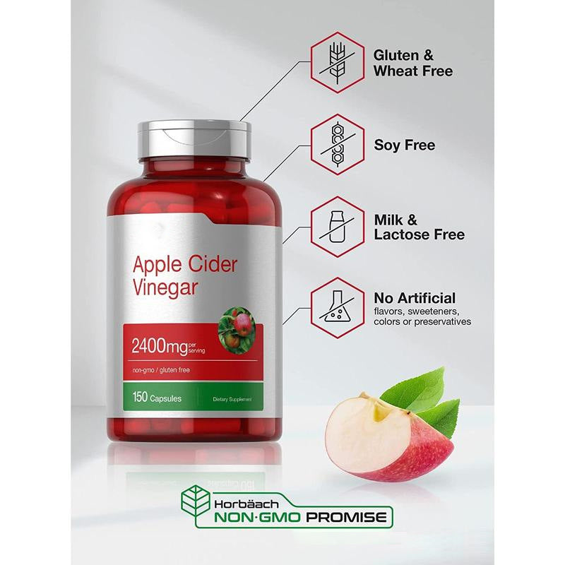 Customization Dietary Supplement Capsules Apple Cider Vinegar Supports healthy digestion & gut health