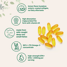 Customization Dietary Supplement Fish Oil Omega-3 DHA Softgel