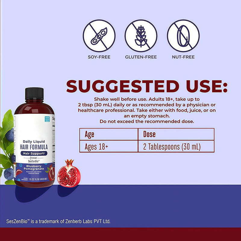 Customization Dietary Liquid Supplements Daily Liquid Hair Formula