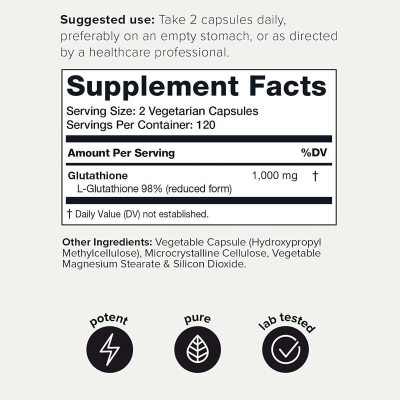 Customization Dietary Supplement Capsules L-Glutathione Powerful antioxidant support