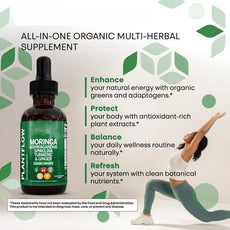 Customization Dietary Supplement  Moringa Ashwagandha Drops