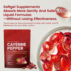 Customization Vitamin Dietary Supplement Cayenne Pepper Softgels