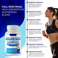 Customization Dietary Supplement Supports muscle relaxation & recovery Magnesium Complex Capsules