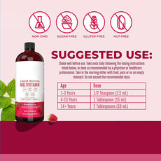 Multivitamin Drops for Boys and Girls Customization Dietary Liquid Supplements