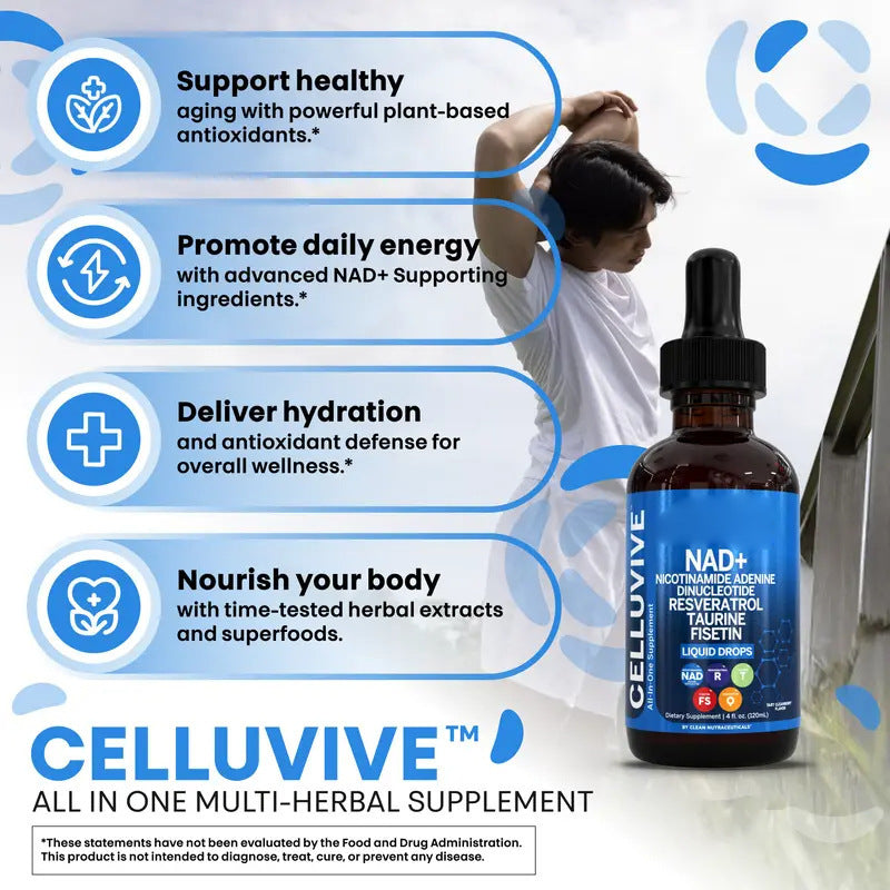 Customization Dietary Supplement NAD+ Taurine vitamin Drops