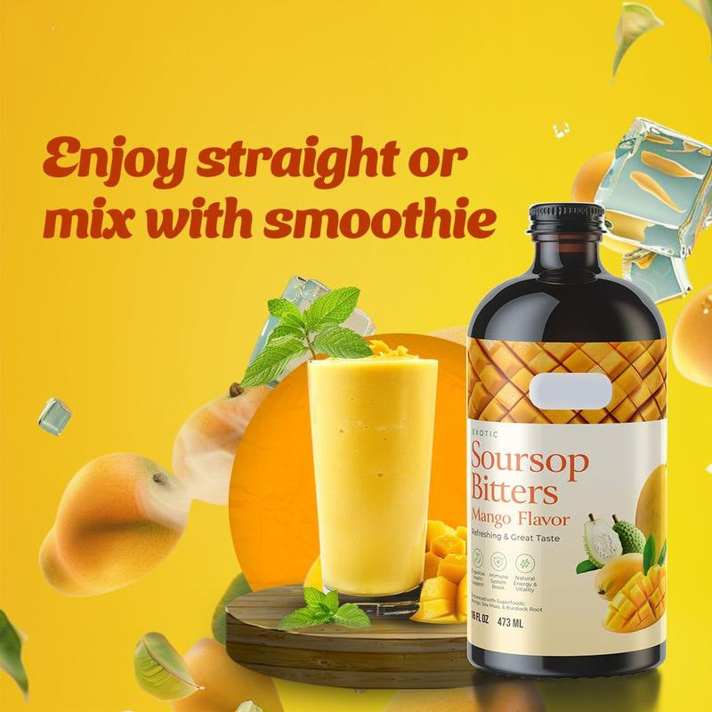 Customization Dietary Liquid Supplements Exotic Soursop Bitters Liquid