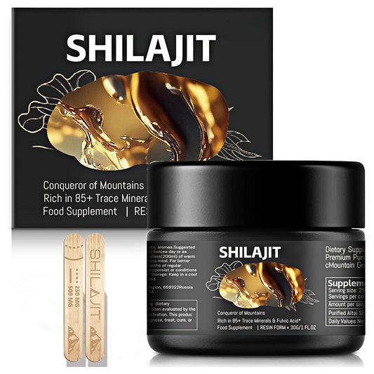 Customization Dietary Supplement Shilajit Minerals fulvic acid Paste 30g