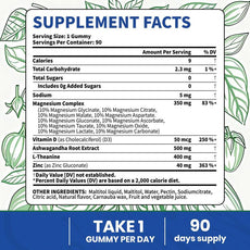 Customization Dietary Supplement  Gummies Reduce Stress & Anxiety 90/120