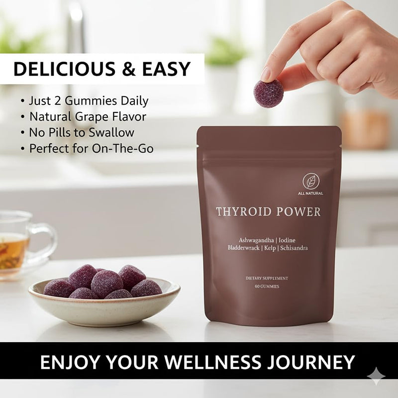 Customization Gummies Support Thyroid Health 60 Gummies Balance Hormones