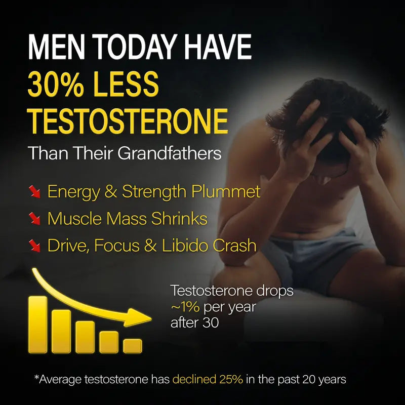 Customization Support Men Healthy Testosterone Levels Gummies 60/90 per Bottle