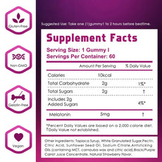 Dietary Supplement Customization Gummies Fall Asleep Faster Melatonin 50/90/120 Gummies